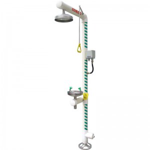 OEM Customized Freeze Resistant Combination Emergency Shower And Eyewash Station