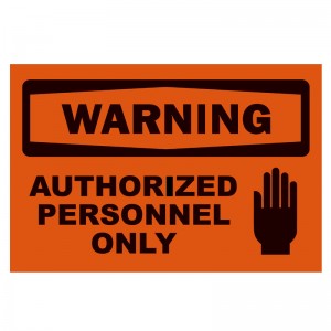 Free sample for China Custom Made Aluminum Flip Safety Sign for Hazardous Materials