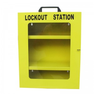 Wholesale OEM/ODM Tagout Lockout Station Management Lockout Station Metal Combination Lock Station
