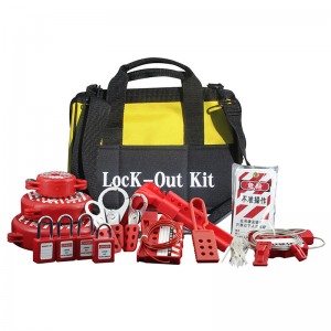Wholesale OEM Boshi 2019 Portables Steel Safety Lockout Kit 235*150*185mm Bd-x04