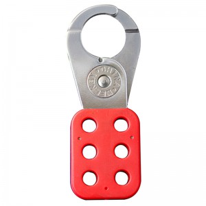 Free sample for Lockout Hasp Snap-on 6 Lock Red 0001