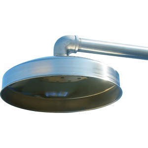 OEM/ODM Manufacturer Anti-freeze And Automatic Emptying Stainless Steel Combination Eye Wash Shower