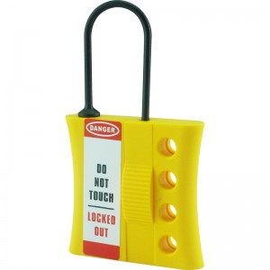 Schnelle Lieferung für Super September Insulation Nylon Hasp Lock Safety Lockout mit Logo