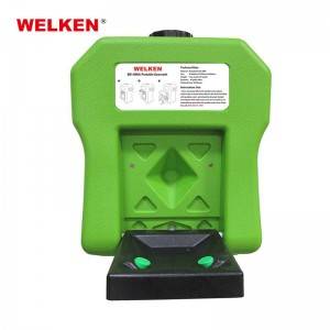 One of Hottest for China Manufacture Green Plastic Portable Eyewash with Mobile Cart
