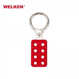 Good quality China New Design Safety Plastic Lockout Hasp with 8 Holes
