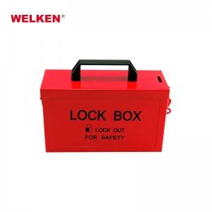 Factory Cheap Hot China Safety Lockout Kit Lockout Box Accommodate 12 Padlock