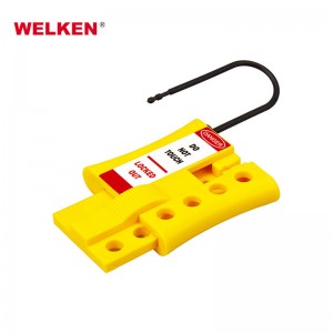 Yellow Insulation lockout Hasp BD-8341