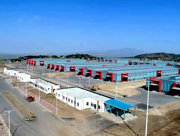 Galvanized Steel Pipe used in ADAMA INDUSTRIAL PARK PROJECT in ETHIOPIA  