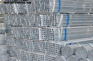 Cheap price Zinc Coated Galvanized Square Steel Pipe Hot Dipped Galvanized Youfa brand the biggest manufacturer for carbon steel pipe