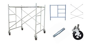 Frame scaffolding accessories