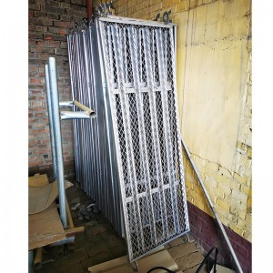 Pre-galvanized perforated steel plank, Galvanized scaffolding metal plank with hooks, metal scaffold catwalk used for construction