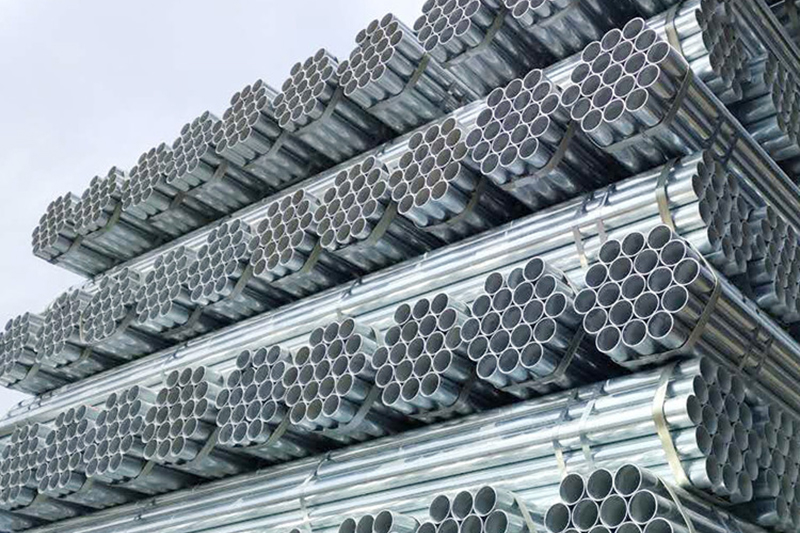Hot sale 48.3mm EN39 Hot dip galvanized scaffolding steel pipe erw welded Featured Image
