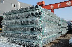 Factory supplied Tensile Strength Bs 1387 Galvanized Gi Carbon Steel Pipe