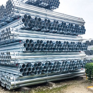 Carbon steel pipe at galvanized steel pipe
