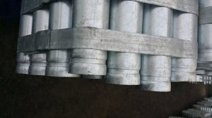 Extremidades ranhuradas de tubo de aço galvanizado ASTM A795 SCH40 Certificações UL e FM