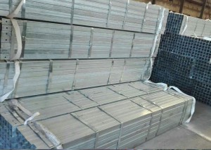 Galvanized Square and Rectangular Steel Pipe with Holes
