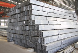 OEM China Galvanized Square Steel Pipe Zinc Coated Round Pipe