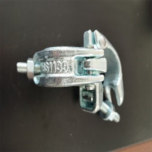 ការដឹកជញ្ជូនរហ័ស BS1139 Steel Fittings Scaffold Composite Tube Connector Scaffolding Tube clamps