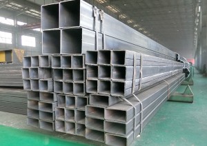Q355 S355 Quadratisches und rechteckiges Stahlrohr Preis pro Stück Rhs Stahl S355