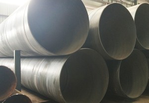 API 5L ASTM A53 Grade B Black Painted SAW Welded Steel Pipe