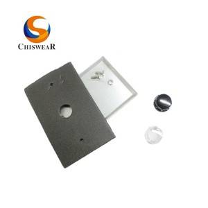 Pulsante Fotocellula Sensore Accessori Montaggio a parete Piastra in alluminio