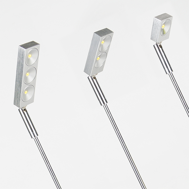 Le mini support LED d'appareil d'éclairage d'affichage de bijoux de 3 W met en lumière l'angle de faisceau de 110, 240 lm