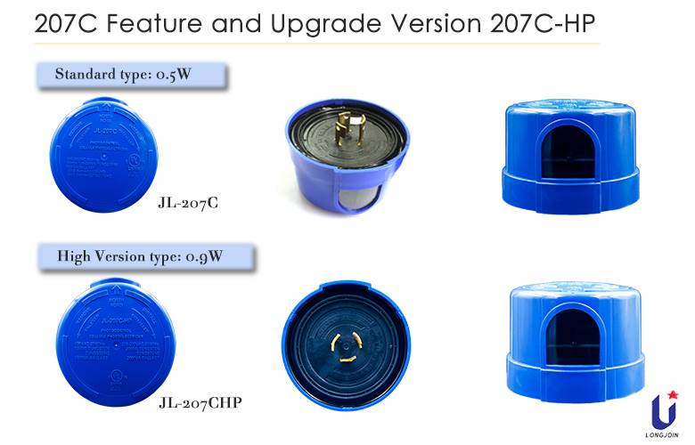 207C Kenmerk en opgradering weergawe 207C-HP