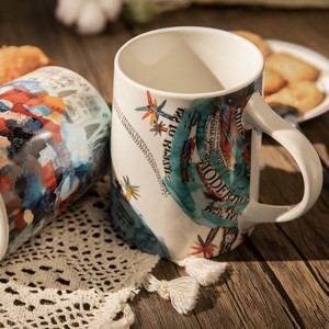 Personalised Custom Ceramic Mug Multicolored 24 by Nicola Fouche