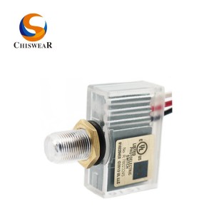 Bộ điều khiển quang học nút mini dòng chống nước IP54 IP65 120-277VAC từ Shanghai Chiswear