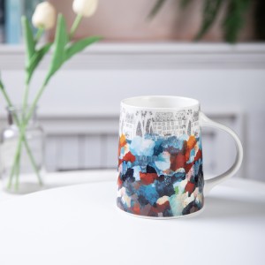 Personalised Handmade Painting Pottery Ceramic Mug  Cup Series 19 by Nicola Fouche
