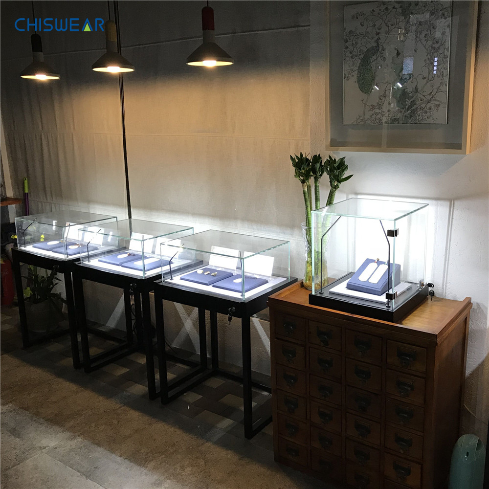 CHIA2511-3W Standing LED Jewelry Display Showcase Cabinet Lighting
