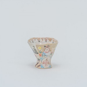 Handmade Hand Painting Style Cute Porcelain Cup