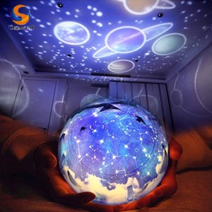 Romantic Space Galaxy projector, Starry Night Projector with 360 Rotating 5 Films, Optional The best Quality APP Control Mode