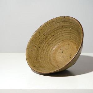 Custom Vintage Coarse Pottery Mainstays Stoneware Rice Bowl Japandi Style Designss