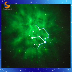 LED Galaxy Starry Night Light Projector, Rotatioun Starry Sky Projector fir Plafong, fir Bescht Baby Kaddoe, a Bescht Galaxy Lights fir Raum