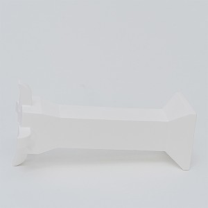 Handmade White Ceramic Candleholder Crossover-shaped Art Creative ideal