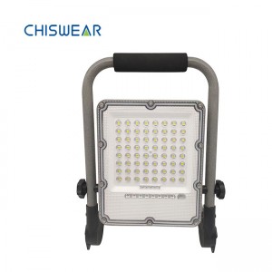 Podesivo i sklopivo prijenosno LED punjivo radno svjetlo za kampiranje i lov 100 W, 200 W, 300 W