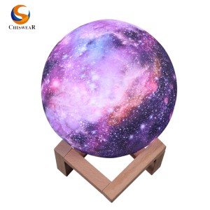 360-Degree Moon Night Star Light Projector, 360 Starry Sky Projector with Remote Control 7 Colorful Change, lan Dhukungan Kustomisasi Pola sing Beda