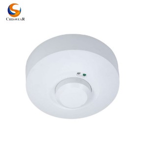 5.8 GHz ISM Band 360 Degree Ceiling Mount Occupancy Microwave Motion Switch Sensor Range 2-16m