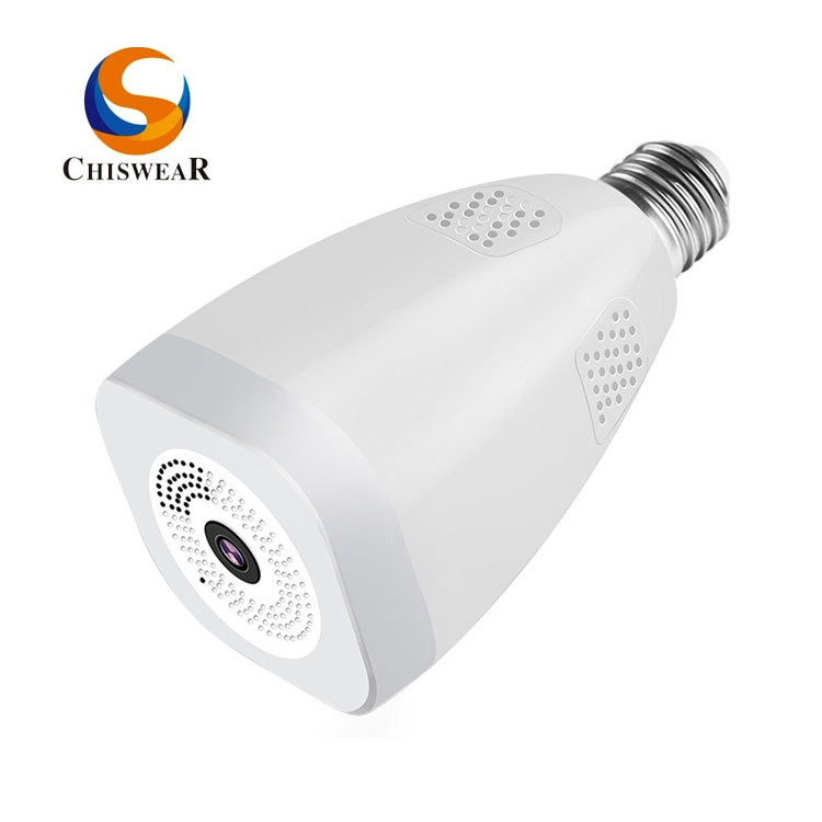 Tuya 360 Degree Wireless Panoramic Home Security WiFi CCTV Fisheye Two Ways Audio E27 Bulb Lamp Featured Image