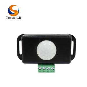 12V, 24V Micro PIR senzor pokreta Modul prekidača s kotačićem, podešavanjem titlova, kontrola odgode isključivanja, svjetiljka za LED traku