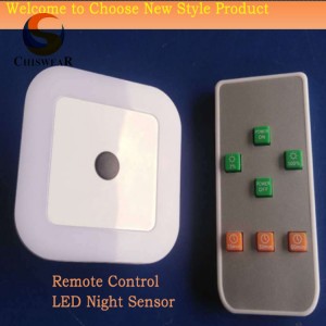Modni slog in edinstven dizajn Dusk to Dawn Mini PIR lučka s senzorjem gibanja 110-220VAC za nočno LED lučko