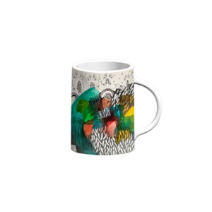Pottery Ceramic Mug Cup Series 15 by Nicola Fouche