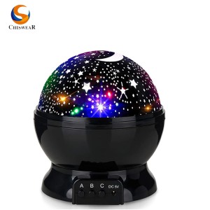 360 Rotação Galaxy Sky Star Light Projetor, Romântico Romântico Personalizado Projetor de Luz Estrelado Padrão para Aniversário Berçário Mulheres Crianças Crianças Bebê