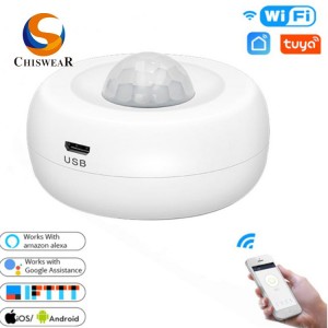 Smart Home Life Mini Tuya Wifi Intelligenter Infrarot-Bewegungssensor-Detektor-Sicherheits-Einbruchsalarmgerät