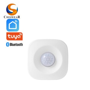 Domača varnost Pametni infrardeči senzor gibanja človeškega telesa Tuya z Zigbee, WIFI, brezžično 3-načinsko krmilno napravo Bluetooth