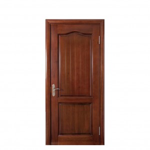 Архитектурная оригинальная деревянная дверь