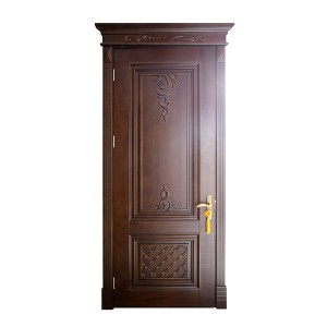 Pintu kayu asli