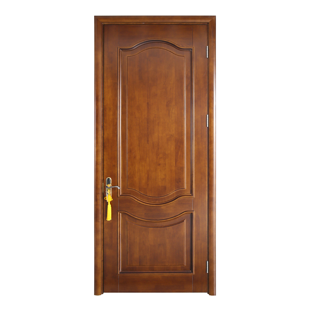 China Cheap price Folding Door Wood - Modern Bedroom Solid Wood Door Design – Chongzheng