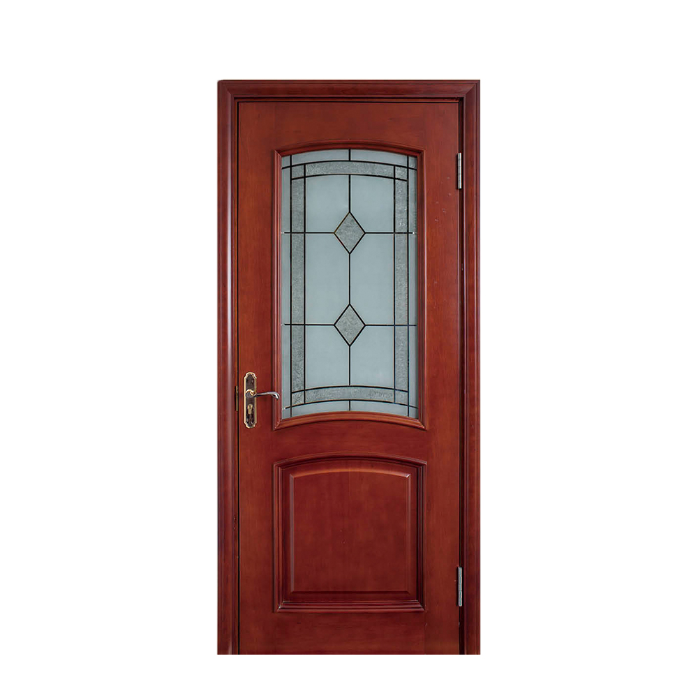 Low price for Glass Walls - Luxury Solid Wooden Composite Door – Chongzheng